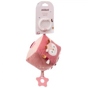 Розвиваючий кубик-підвіска Miniland baby «Оленя»