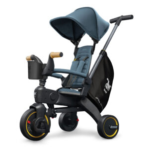 Складний триколісний велосипед Doona Liki Trike S5 (Ocean Blue)