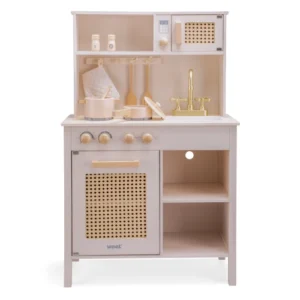 Міні-кухня - ротанг рожева, New Classic Toys