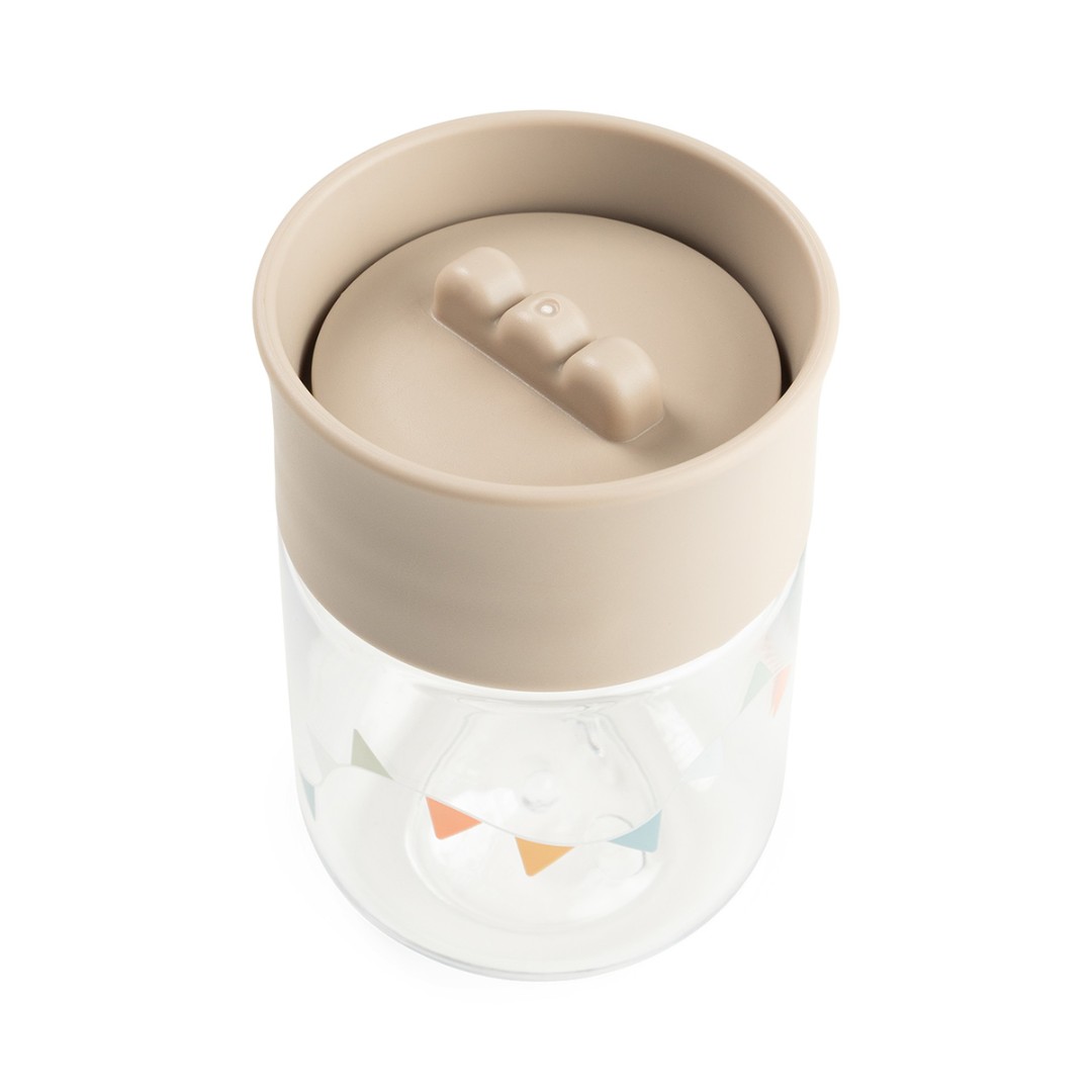 Стакан‑поільник 360° Foodie Celebration Піщаний - Зображення 2