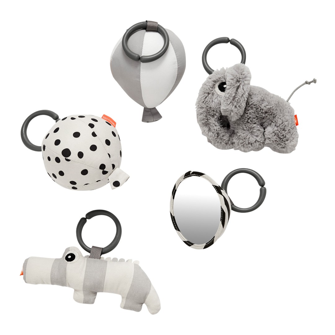 Ігровий килимок‑розвивайка Done by Deer Friends Сірий - Зображення 3