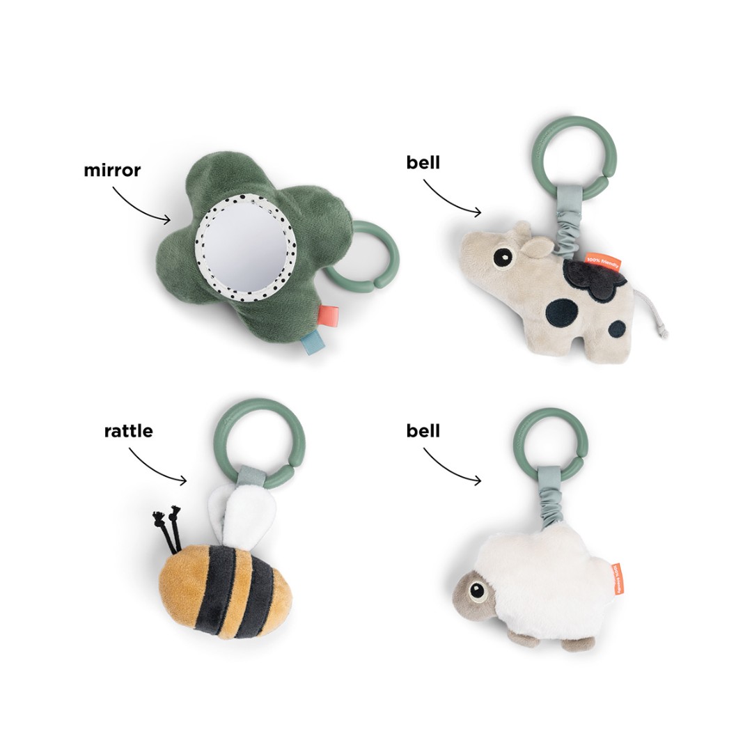 Ігровий килимок‑розвивайка Tiny Farm Зелений - Зображення 3