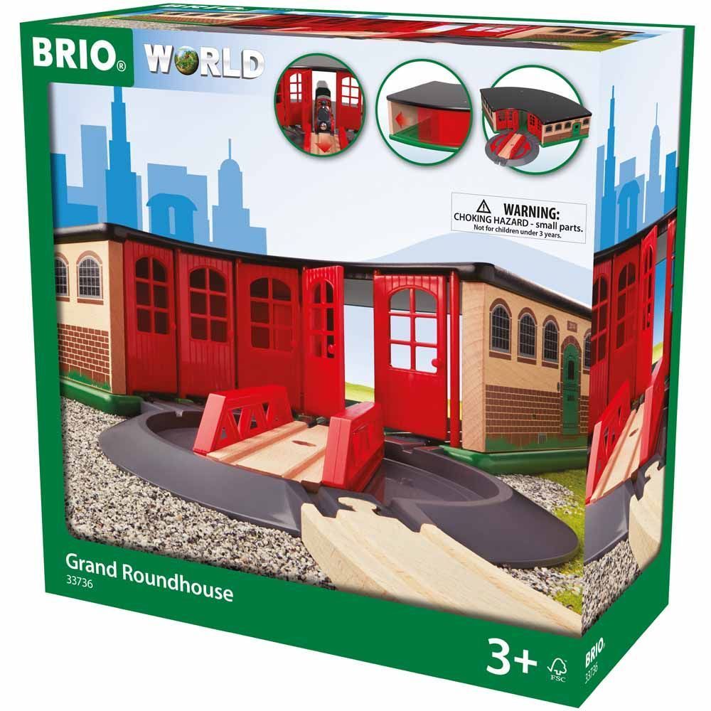 Велике депо для залізничної дороги BRIO (33736)