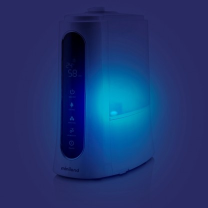 Зволожувач повітря Miniland Humitouch Pure із озонатором на 40 кв.м. - Зображення 3