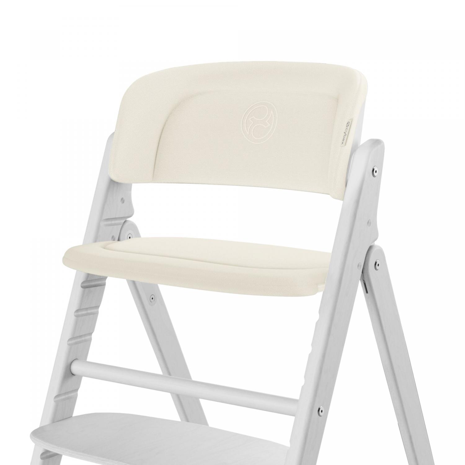 Вкладиш м'який для стільчика Cybex Click&Fold , Canvas White - Зображення 3