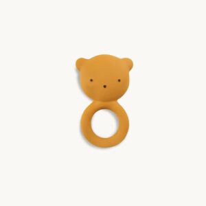 Ведмедик-прорізувач з натурального каучуку GOMMU RING BEAR Сієна