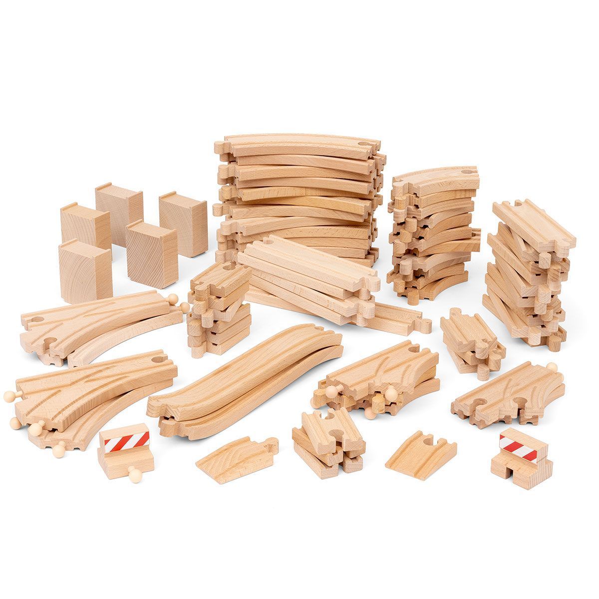 Набір розширень для залізниці BRIO Deluxe 70 эл. (36030) - Зображення 2