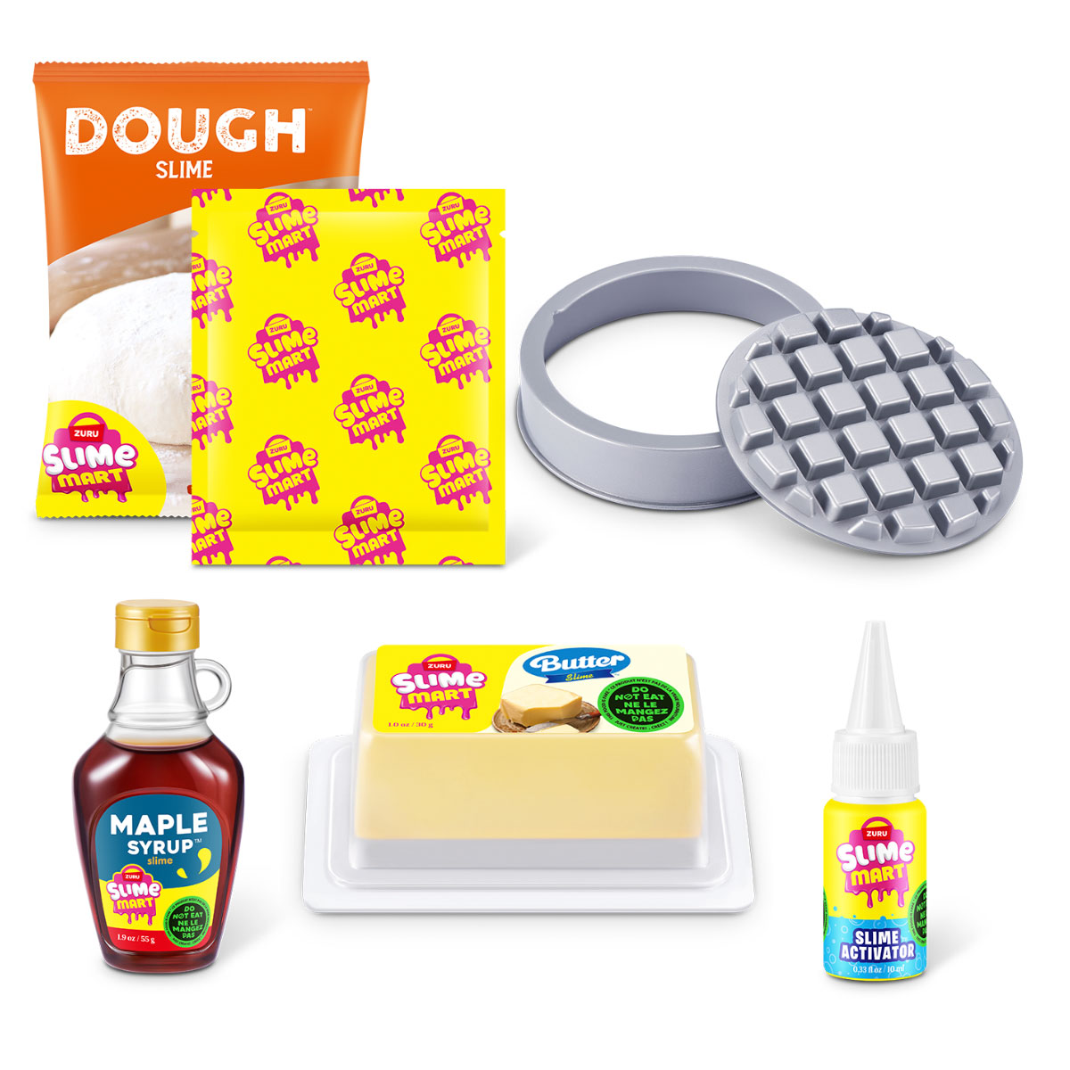 Ігровий набір зі слаймами Slime Mart серії Shopping Bag" – Бельгійські вафлі" - Зображення 5