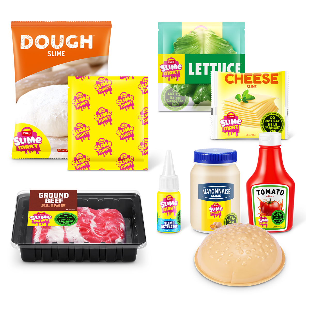 Ігровий набір зі слаймами Slime Mart серії Shopping Basket" – Бургер" - Зображення 3