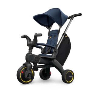 Складний 3-колісний велосипед Doona Liki Trike S3 (Deep Blue)