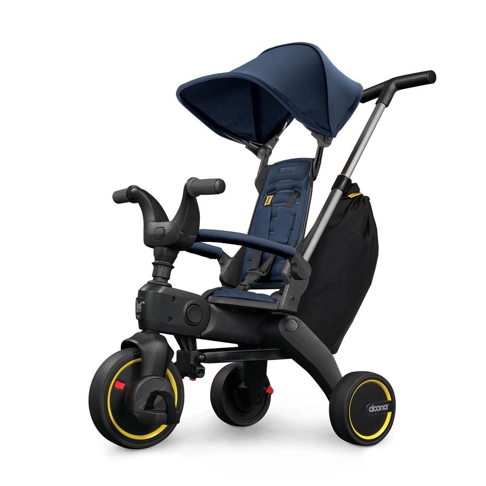 Складний 3-колісний велосипед Doona Liki Trike S3 (Deep Blue)