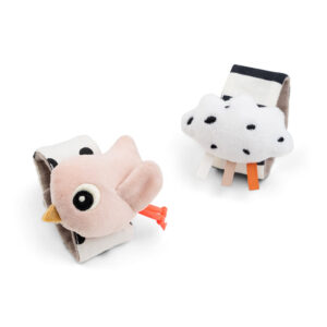 Набір браслетів для рук (2 шт.) Happy Clouds Пудра