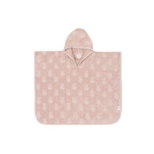 Банне пончо Jollein Terry Miffy жаккард, дика троянда