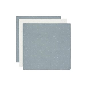 Муслінові пелюшки Jollein 70×70 Twinkling, морська зелень, 3 шт.