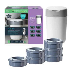 Накопичувач підгузків Tommee Tippee Twist & Click + 6 змінних касет