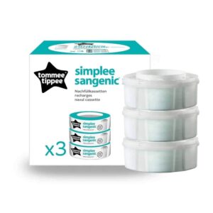 Касета змінна Tommee Tippee Sangenic Simplee для накопичувача підгузків 3 шт