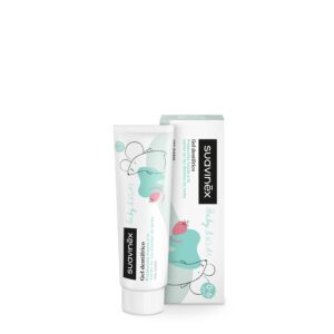 Дитяча зубна паста-гель Baby з фтором 0+ , Suavinex