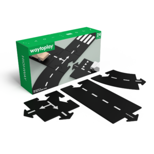 Гнучка дорога для машинок Waytoplay Highway (24 елементи)