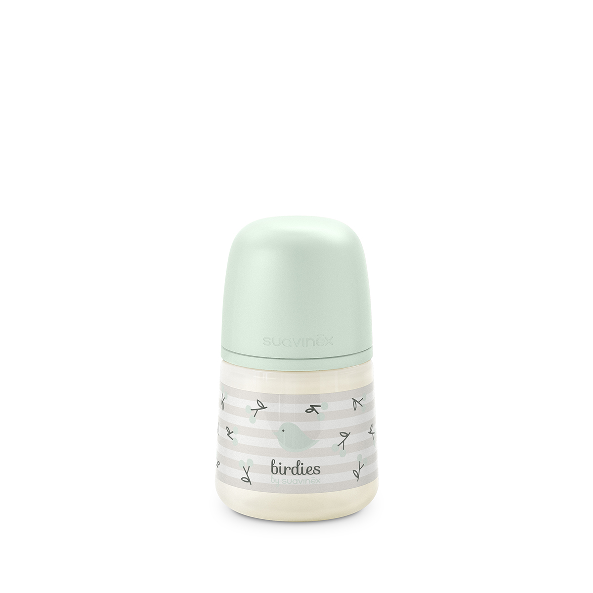 Пляшечка Suavinex BIRDIES, 150 мл, м'ятна