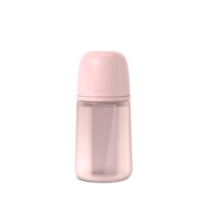 Пляшечка силіконова Suavinex COLOUR ESSENCE, рожевий 240 мл