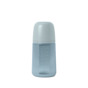 Пляшечка силіконова Suavinex COLOUR ESSENCE, синій 240 мл