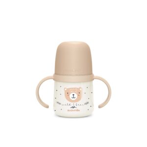 Чашка з силіконовим носиком Suavinex  Night and Day, 150 мл бежевий