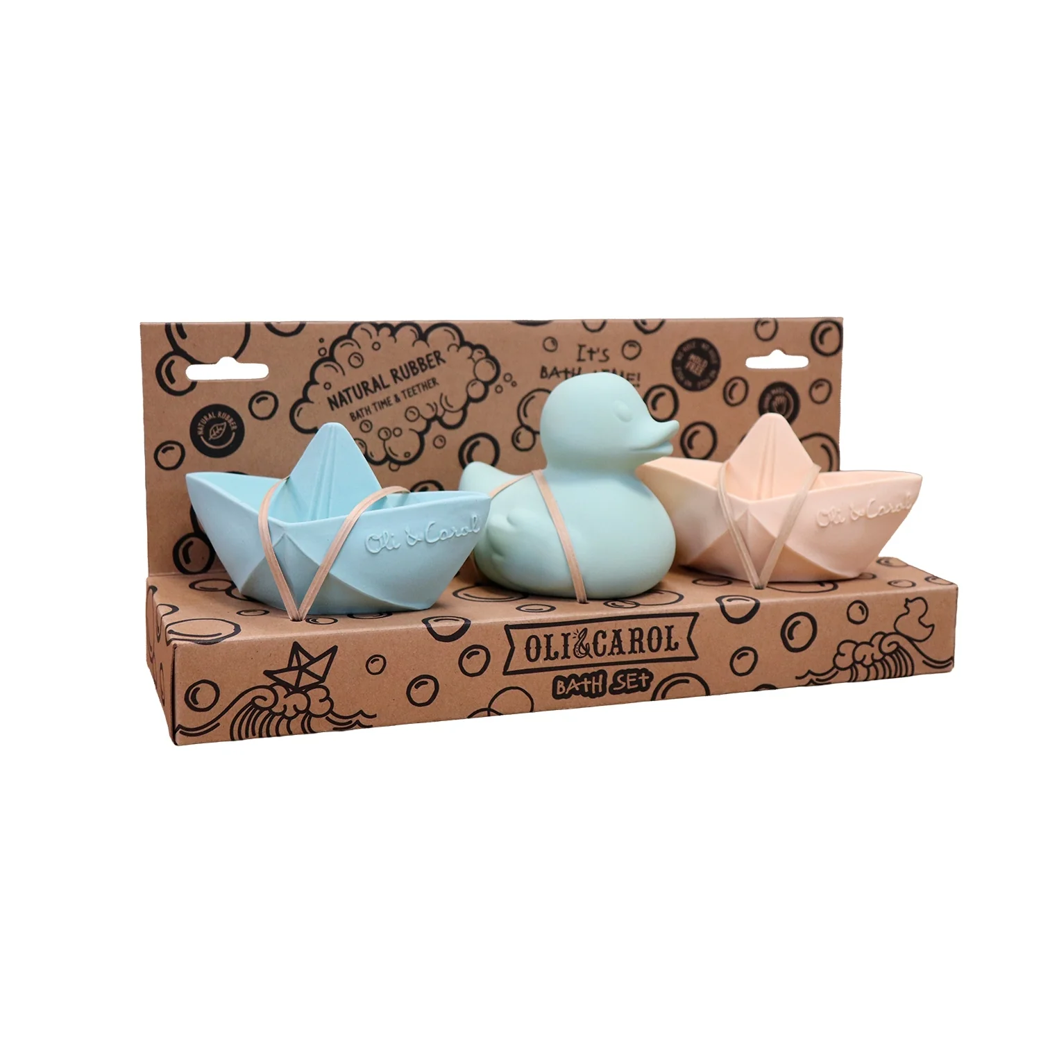 Набір іграшок для купання Oli & Carol Bath Set, 4 шт. - Зображення 2