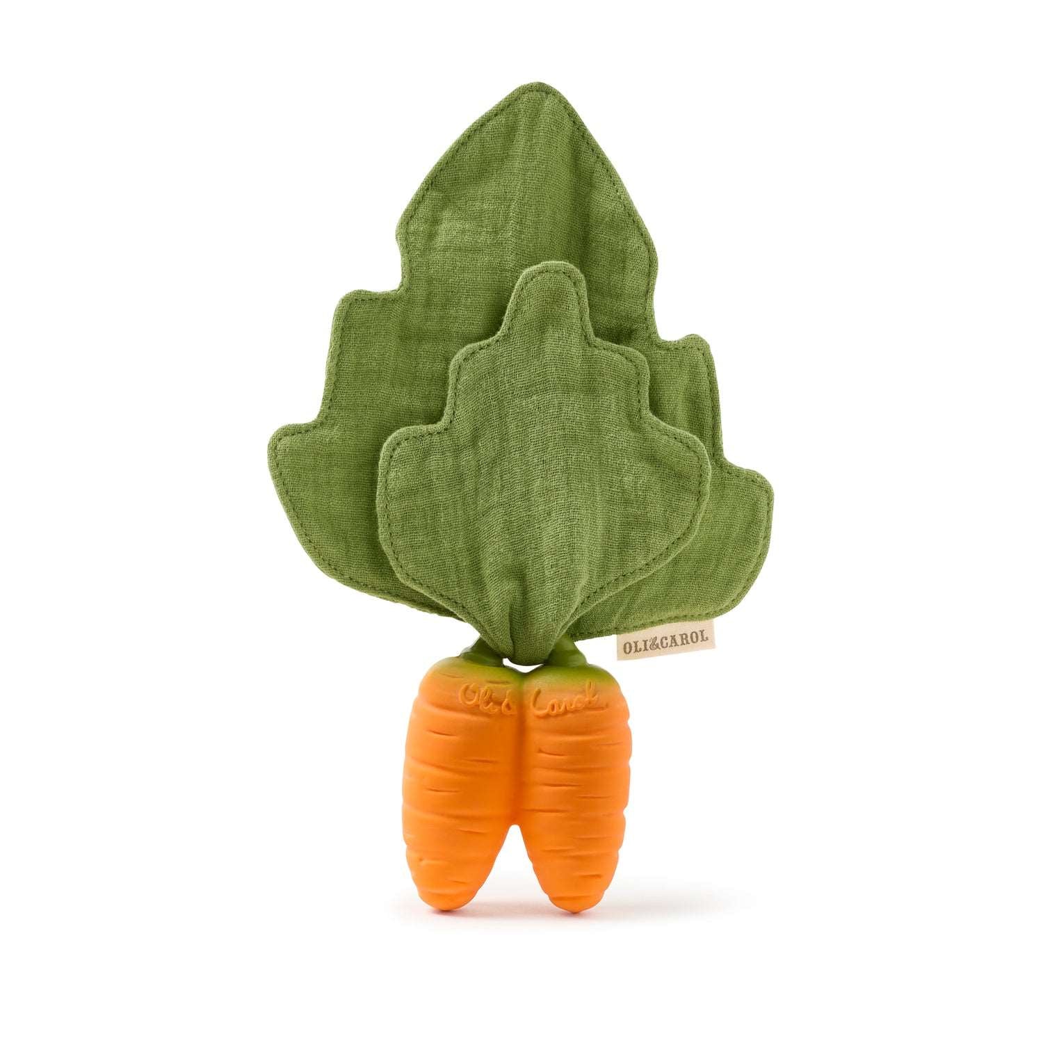 Мінікомфортер-прорізувач Oli & Carol Cathy the Carrot