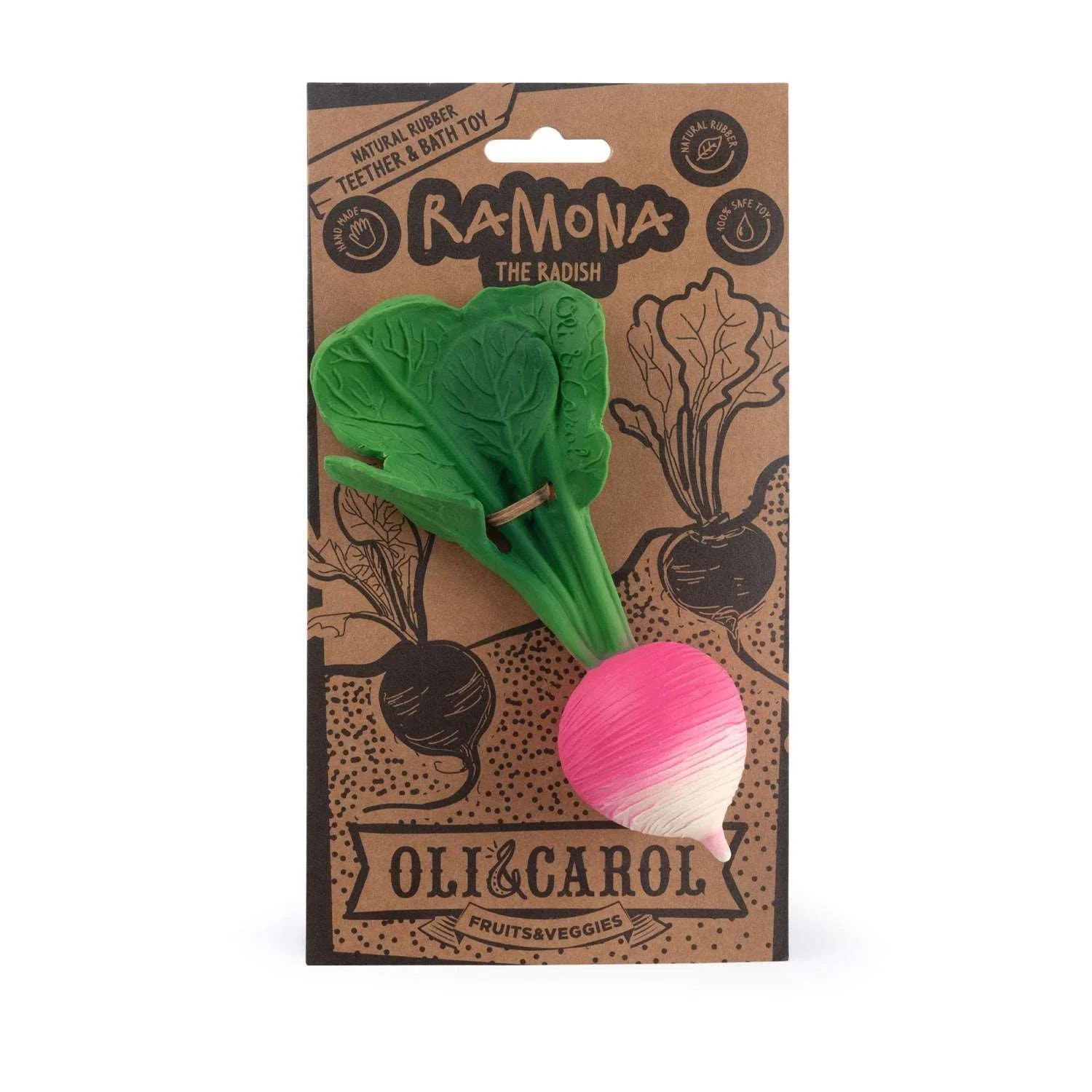 Прорізувач Oli & Carol Ramona the Radish - Зображення 2