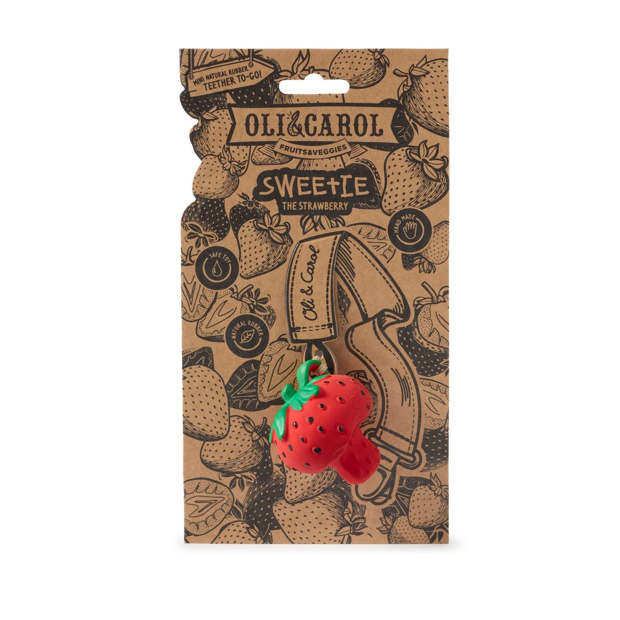 Прорізувач Oli & Carol Sweetie the Strawberry - Зображення 2