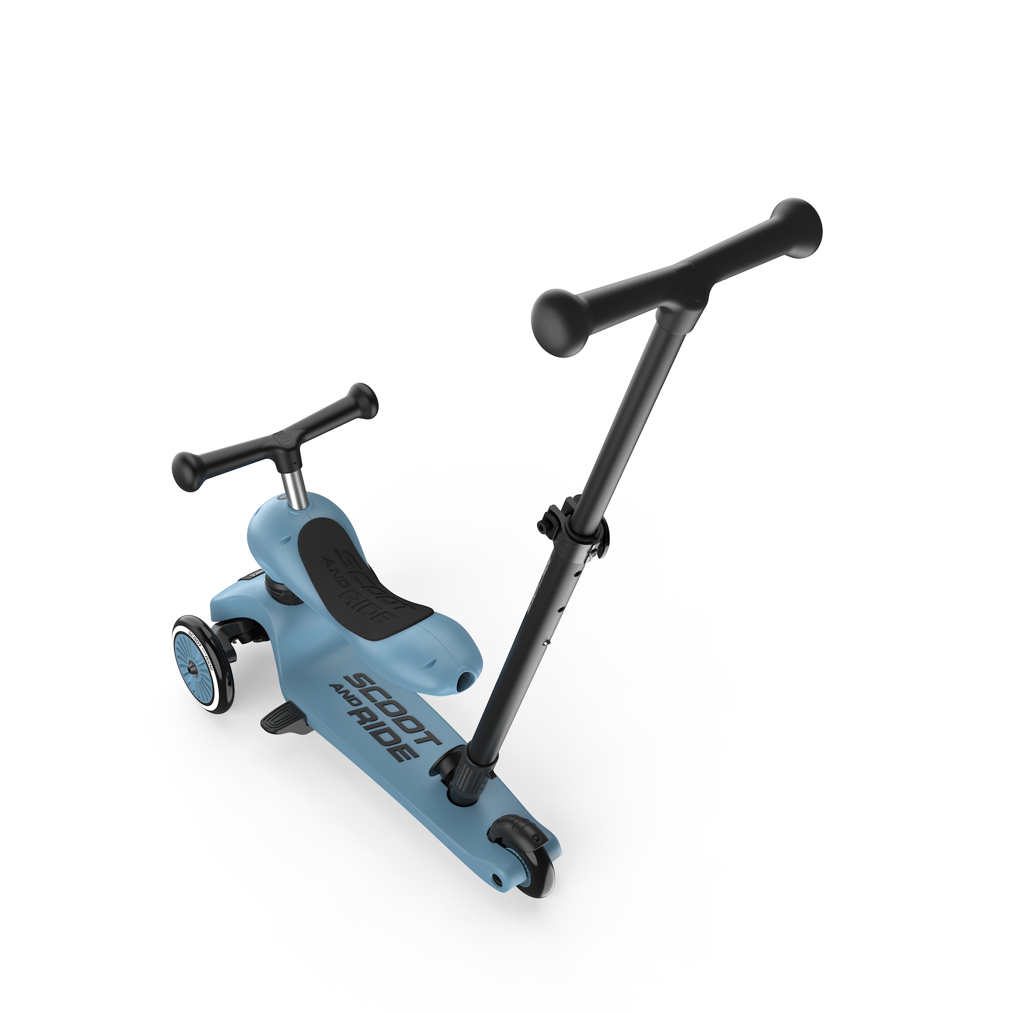 Самокат Scoot and Ride серії Highwaykick-1 Push and Go сіро-синій, до 5років - Зображення 7