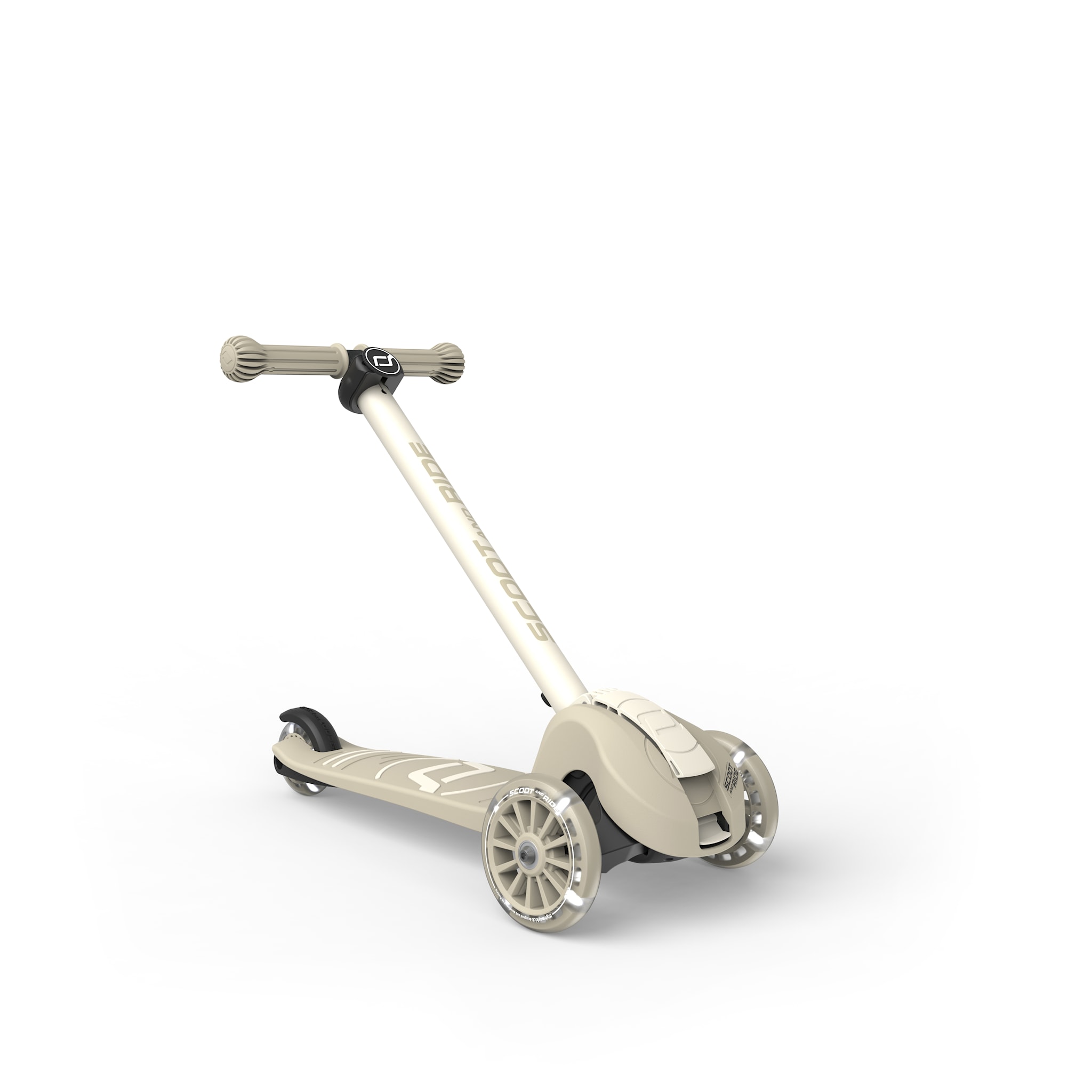 Самокат Scoot and Ride серії Highwaykick-3s з колесами що світяться світло-сірий, 3+ - Зображення 6