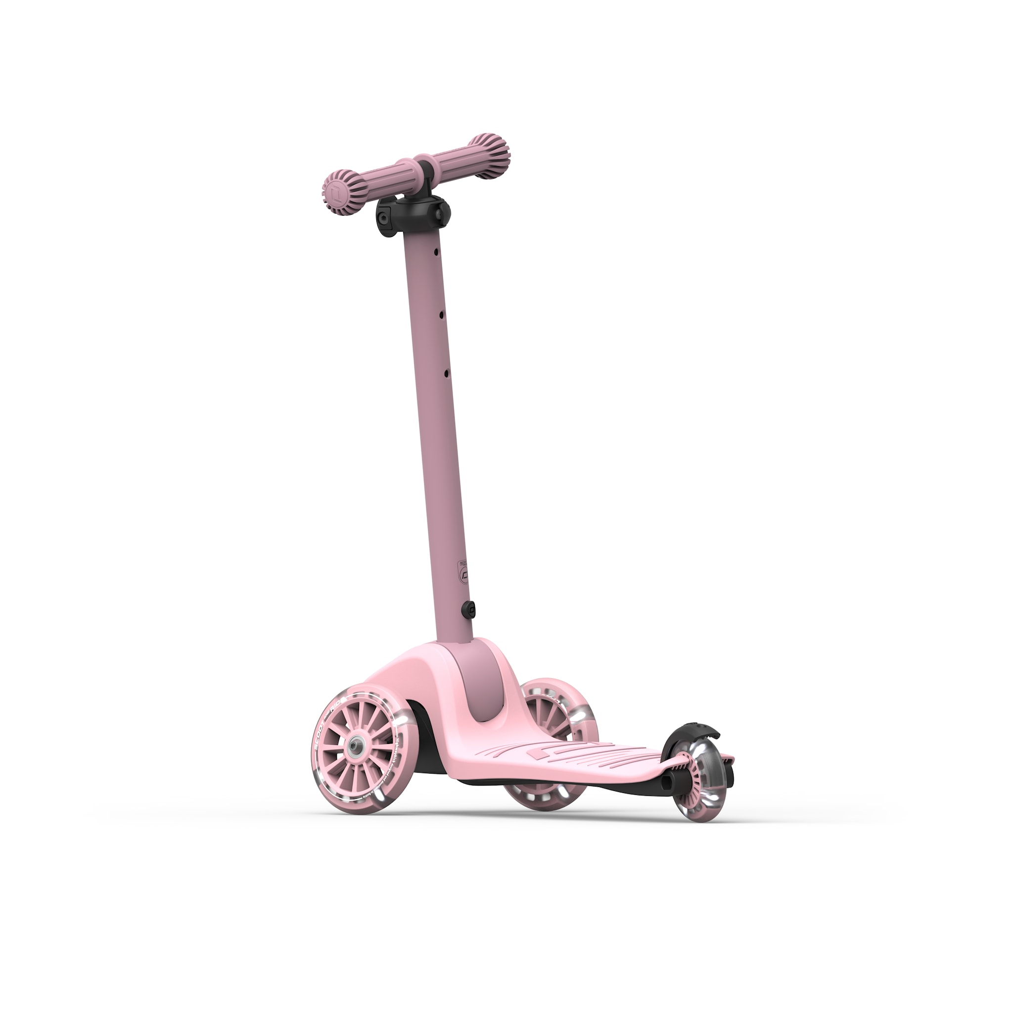 Самокат Scoot and Ride серії Highwaykick-3s з колесами що світяться пастельно-рожевий, 3+ - Зображення 8