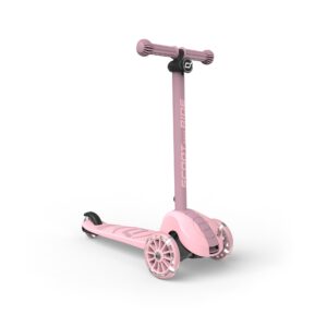 Самокат Scoot and Ride серії Highwaykick-3s з колесами що світяться пастельно-рожевий, 3+