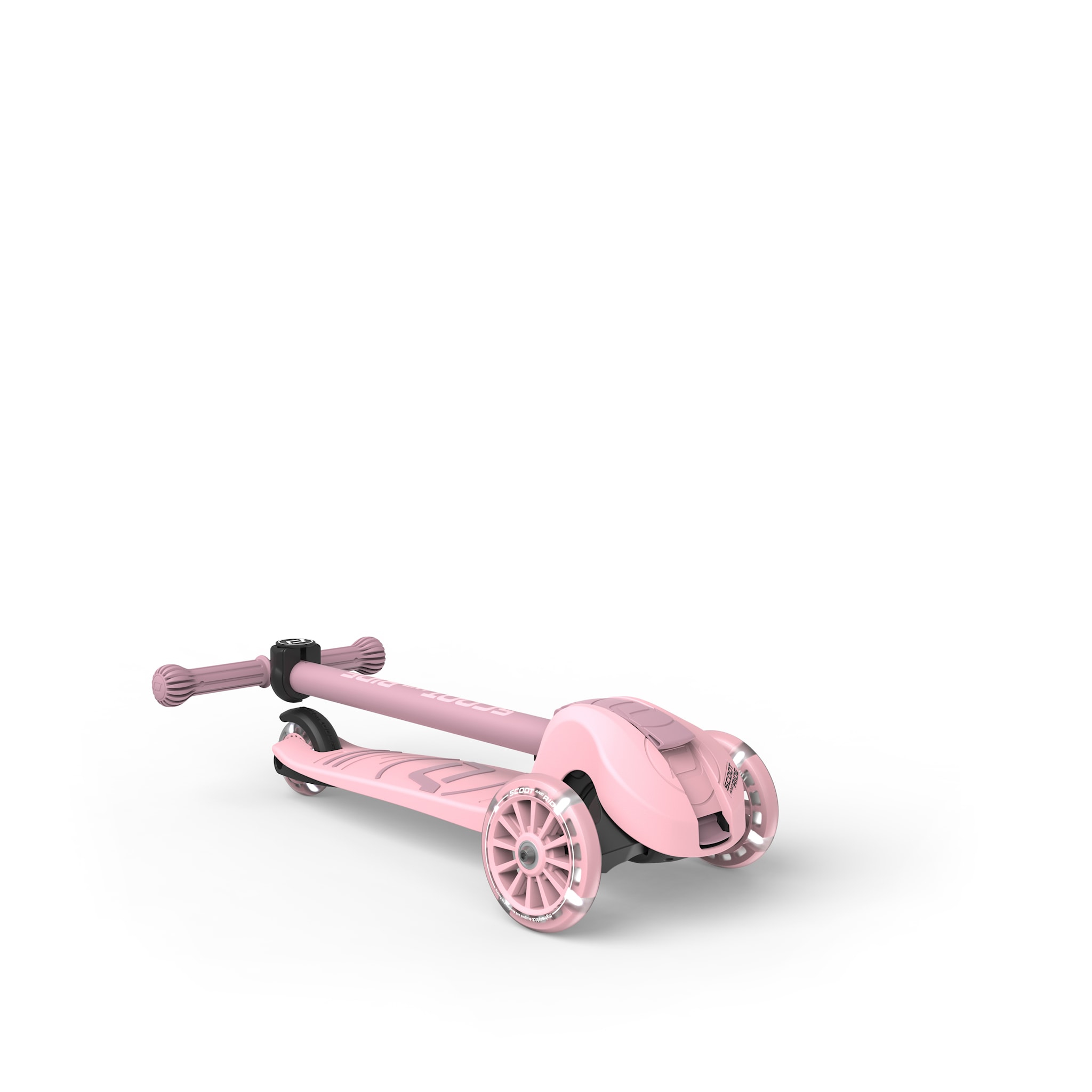 Самокат Scoot and Ride серії Highwaykick-3s з колесами що світяться пастельно-рожевий, 3+ - Зображення 7