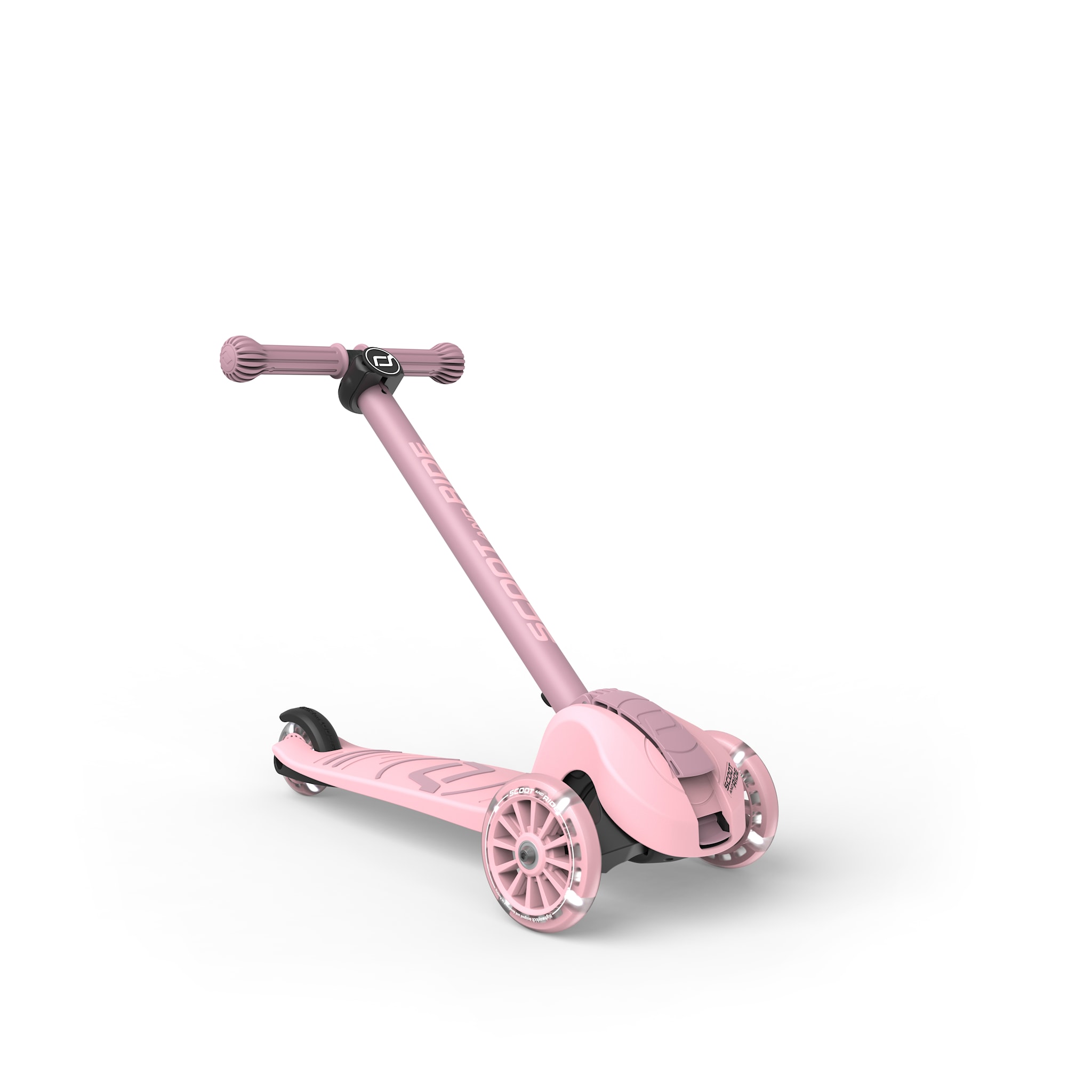 Самокат Scoot and Ride серії Highwaykick-3s з колесами що світяться пастельно-рожевий, 3+ - Зображення 6