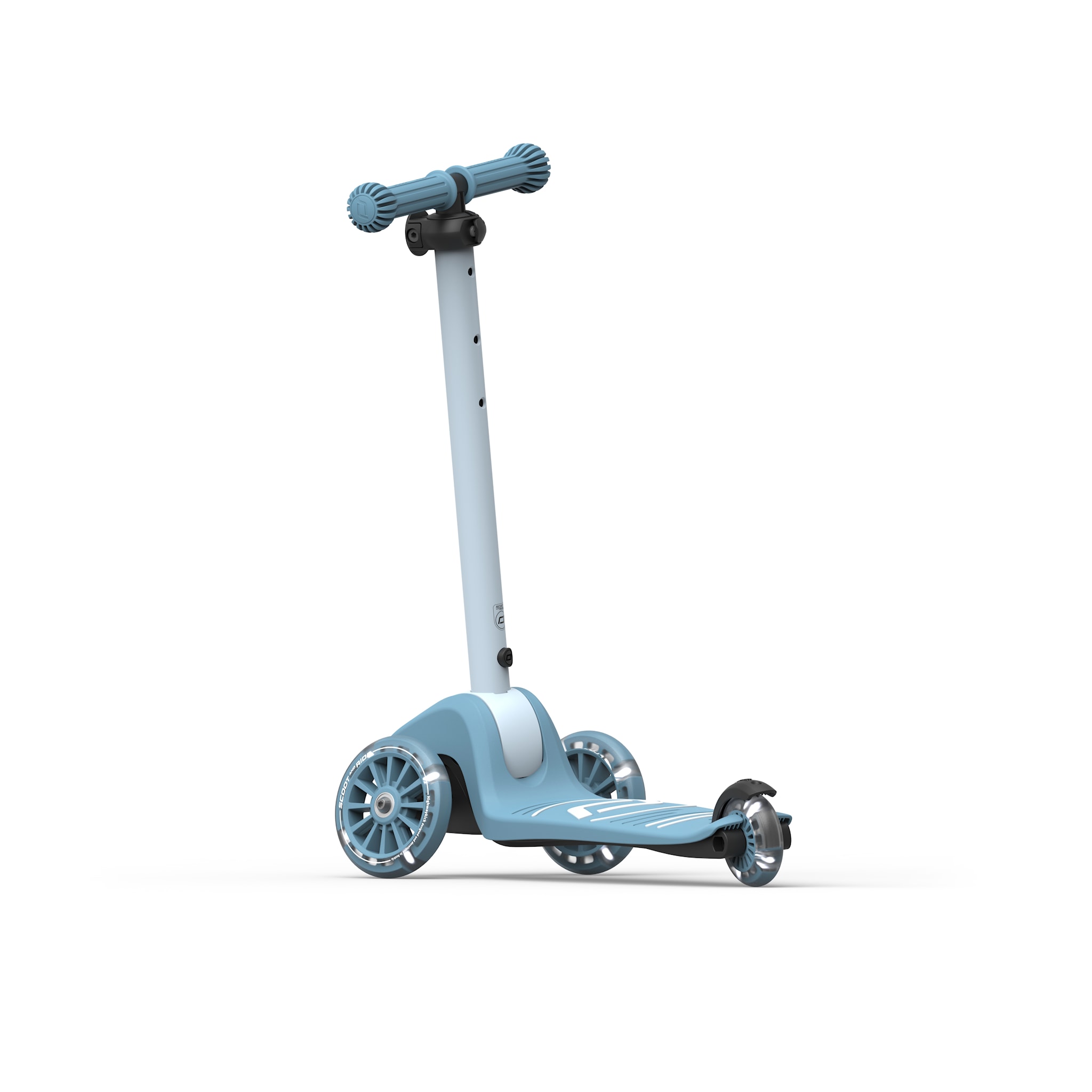 Самокат Scoot and Ride серії Highwaykick-3s з колесами що світяться сіро-синій, 3+ - Зображення 10