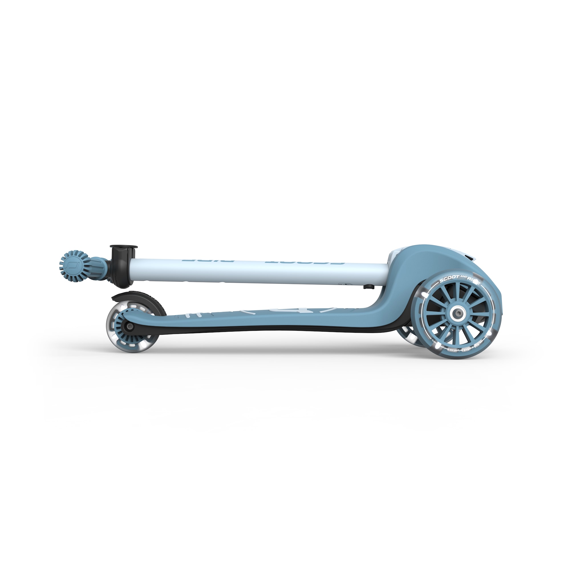 Самокат Scoot and Ride серії Highwaykick-3s з колесами що світяться сіро-синій, 3+ - Зображення 9