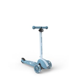 Самокат Scoot and Ride серії Highwaykick-3s з колесами що світяться сіро-синій, 3+