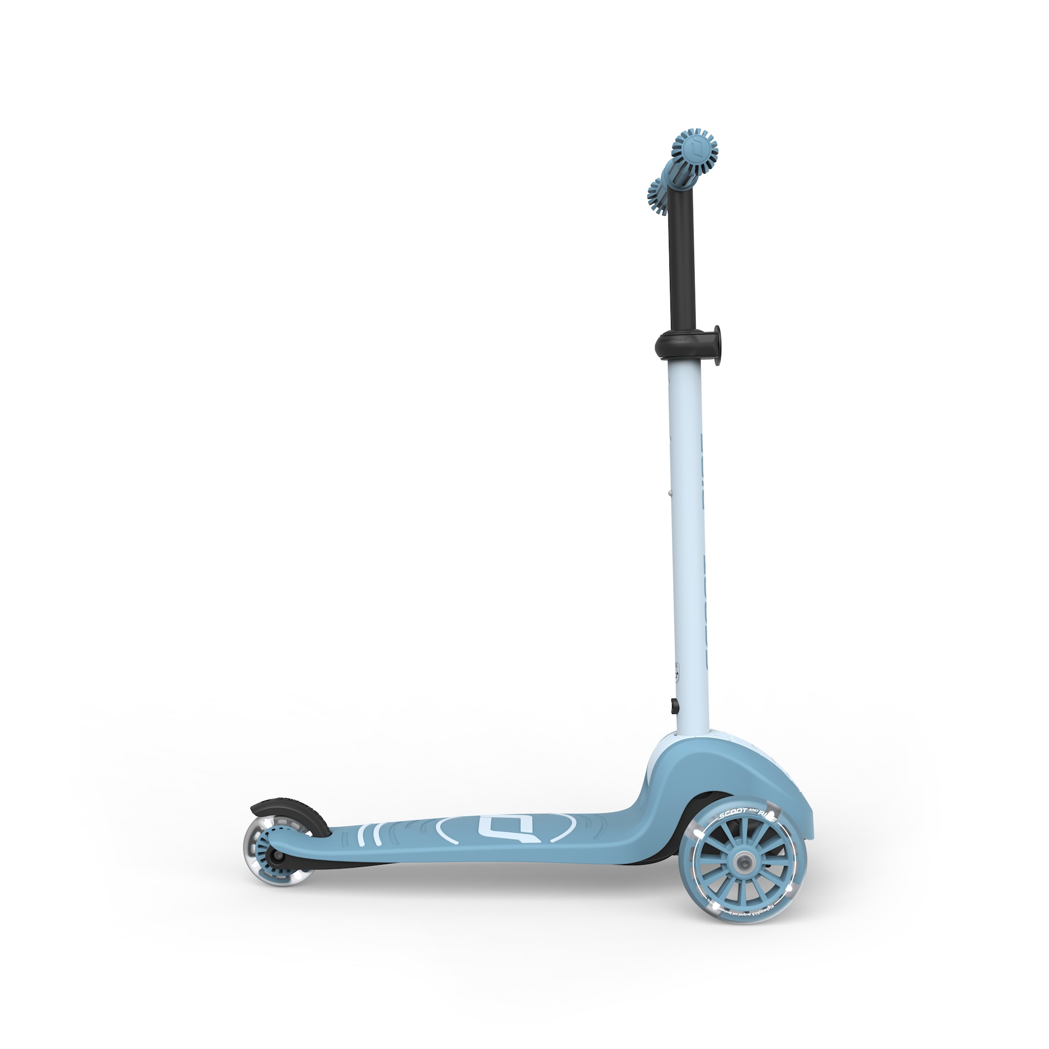 Самокат Scoot and Ride серії Highwaykick-3s з колесами що світяться сіро-синій, 3+ - Зображення 3